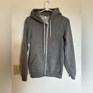 American apparel zip up hoodie. Size Xs